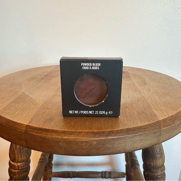 2x MAC Powder Blush in Film Noir Full Size 0.21 oz 6 Grams New in Box Pink Dark - Picture 3 of 5